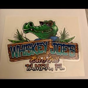Whiskey Joe’s Bar and Grill Sticker Tampa, FL